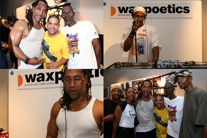 Issue 17 (Dilla/Public Enemy – June/July 2006) party at the Wooster Street Adidas store in Manhattan, July 31, 2006.